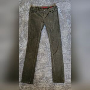 Banana Republic Limited Edition Olive Corduroy Skinny Pant, Size 2 Stretch